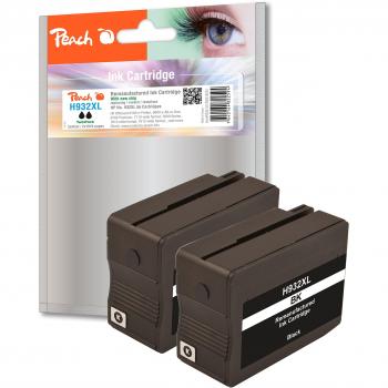 Peach Doppelsegment Schwarzer HC-Tintensatz – HP 932XL Kompatibilität (CN053AE)
