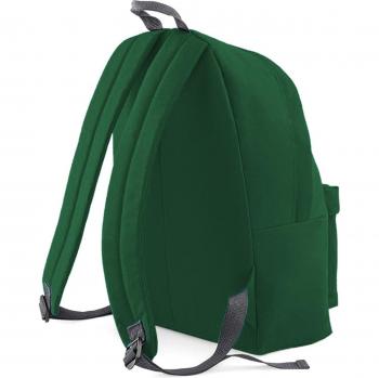 Junior Fashion School Backpack with Bottle Green and Bottle Green accents