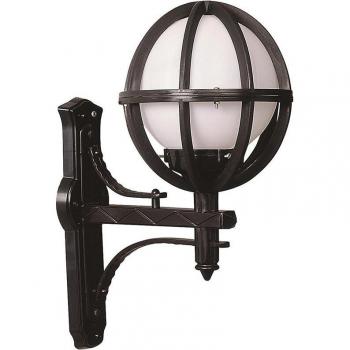 Aplique de pared tipo globo en ángulo para exterior Wellhome