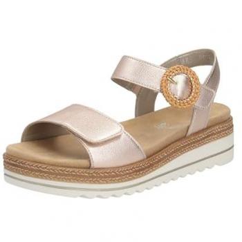 Remonte “Pink Petal” Hook‑and‑Loop Sandals (EU 36)