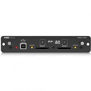 Klark Teknik DN32-LIVE 32 Channel SD/SDHC and USB Expansion Module