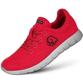 Baskets Respirantes Laine Mérinos Hommes Rot 44
