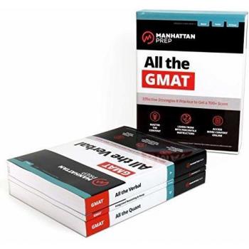 Manhattan Prep GMAT Strategy Guides: All the GMAT : Content Review, Set of 3...