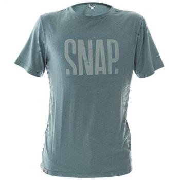 Technical Merino Snap Shirt Herren SS Grün S
