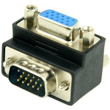 Zihan 15‑Pin VGA‑Adapter – rechte 90° Abzweigung, weiblich