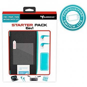 Paquete de accesorios 6 en 1 para Nintendo Switch Lite con estuche y pantalla protectora