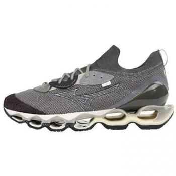 Mizuno Sneakers, male, Gray, Size: 12 US Wave Prophecy B Sneakers