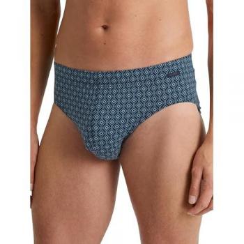 CALIDA Herren Slip Grafic Cotton aus 100% Supima-Baumwolle, atmungsaktiv und hautsympathisch mit stoffüberzogenem Gummibund