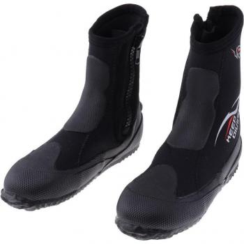 Premium 5mm Water Shoes with Hi Top and Zipper for Scuba