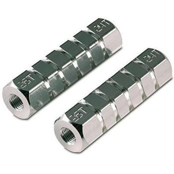 Kit de Pegas y Ejes 19mm/9.5mm Alu GP en Color Plateado