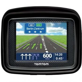 TomTom Urban Rider Central Europe Motorrad-Navigationssystem in mattschwarz