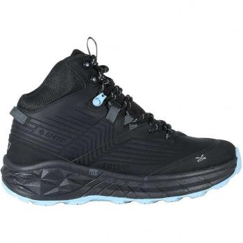 Bottines Randonnée Femmes Hi-Tec Geo Fuse Trek Mid Noires et Bleues