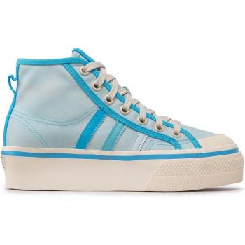 Scarpe adidas Nizza Platform Mid GX4604 Blu per sport