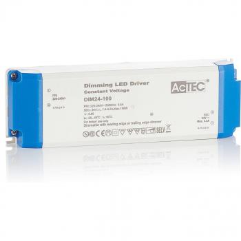 Bloc d'alimentation LED AcTEC DIM 24V, 100W, dimmable