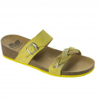 Scholl Sandalo Evelyne Giallo Donna Taglia 41