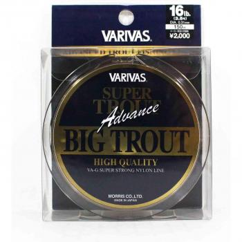 Linea Varivas Advance Big Trout 150 m 16 lb Sorgente Nera