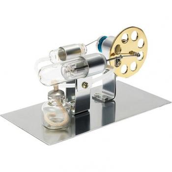 Air-Powered Stirling Engine Model