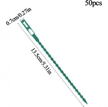Eco-Friendly Garden Fishbone Bands 50 Pcs