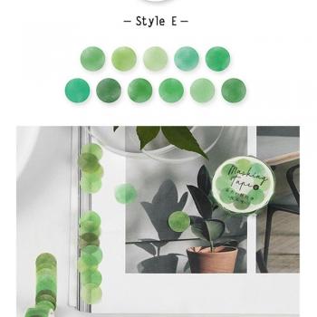 Bande Washi Pointée – Stickers 100 pcs