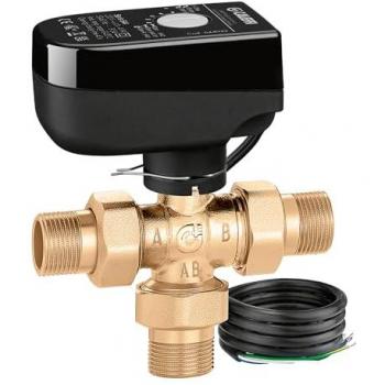 Caleffi 1' Motorventil mit Umlenkung 24V