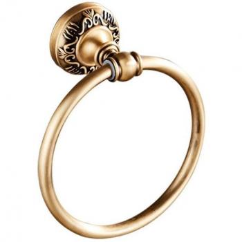 Bague murale porte-serviettes style antique monochrome
