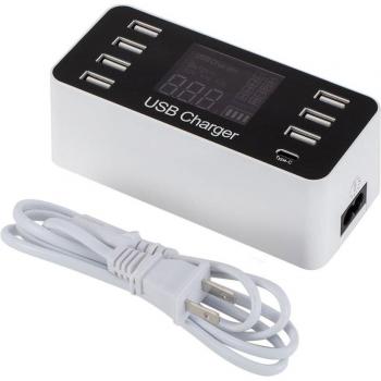 Fast Charging USB Hub with 8 Ports for Smart Phones