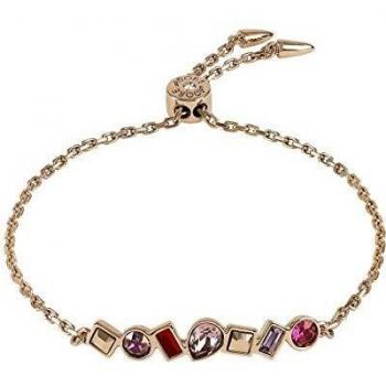 Women's Adore Rose Gold Plated Swarovski Crystal Link Bracelet