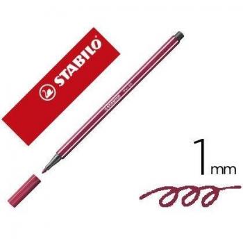 Rotulador acuarelable Stabilo Pen 68 púrpura 1 mm (10 unidades)
