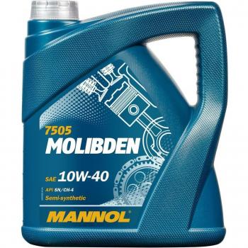 MANNOL Huile moteur 10W-40, Capacité: 4L, Huile en partie synthétique MN7505-4
