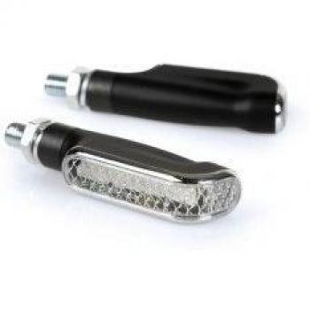 Intermitente Trasero Modelo Power View Multi LED 2 Funciones Negro