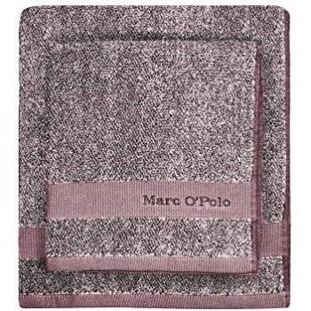 Serviette de bain Marc O' Polo Timeless Tone Stripe Aubergine/Lavande Mist 70 x 140 cm