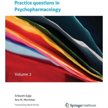 Practice questions in Psychopharmacology