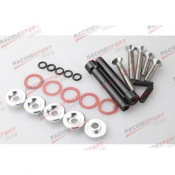 Set de arandelas de cubierta plateadas D16, D16Y H‑Onda