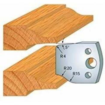 Ferroni Classic N100 – Set da 2, 40 mm alti, 4 mm spessi