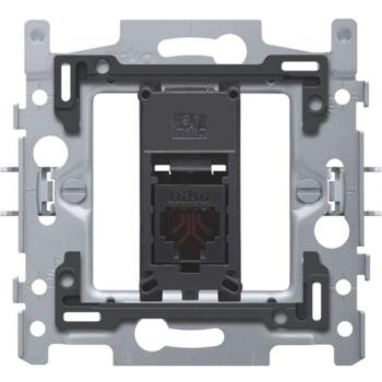 Socle Niko pour prise RJ11 UTP plat
