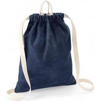 Borsa sportiva Bagbase in denim