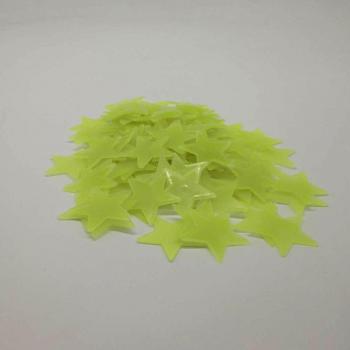 100 Pcs Glow Stars for Kids Room Wall Decoration