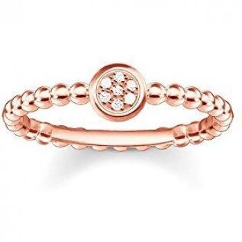 Bague Femme Thomas Sabo Glam & Soul Argent 925 plaqué or rose 18 carats Diamant blanc Taille 54