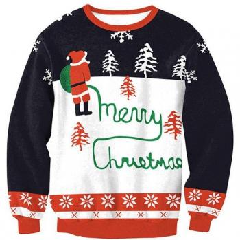 Long Sleeve Ugly Christmas Hoody