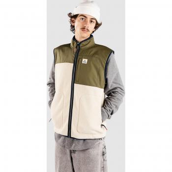 Recycled Sherpa Green Gilet Passenger – Comfort Eco