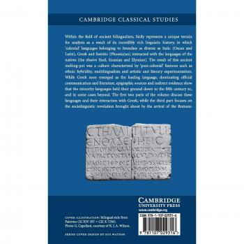 Language and Linguistic Contact in Ancient Sicily