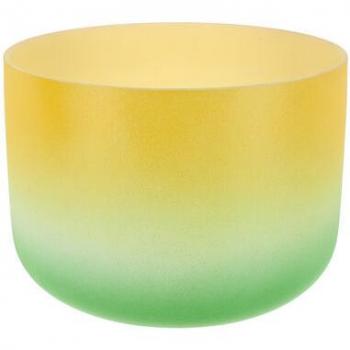 Gelbes Schumann Crystal Bowl TC 12