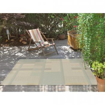 Tapis d'extérieur géométrique coloré 160x230 cm