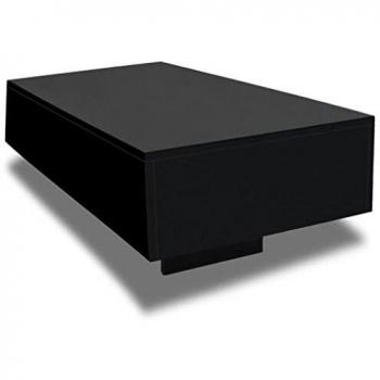 Coffee Table vidaXL High Gloss White