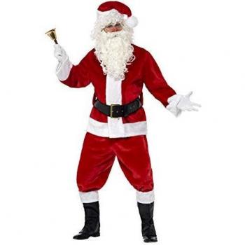 Costume Deluxe Babbo Natale uomo