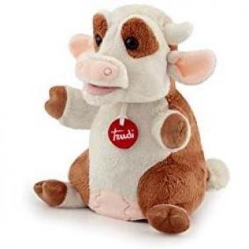 TRUDI 29837 Kuh Handpuppe 24 cm