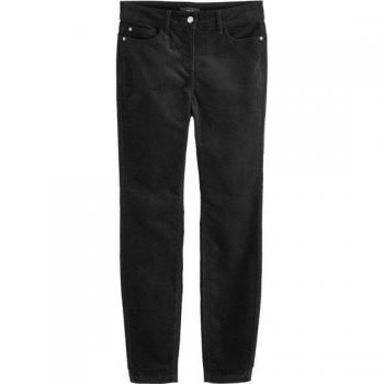 Next Pantalon skinny noir 46 L en velours côtelé