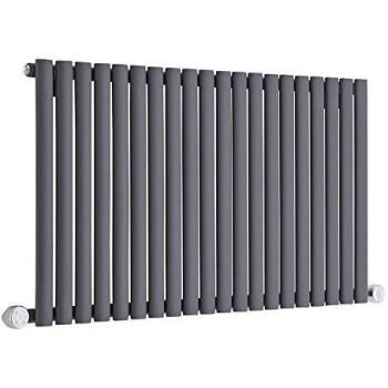 HudsonReed Termosifone Elettrico Orizzontale Antracite 800W 635 x 1180mm Revive