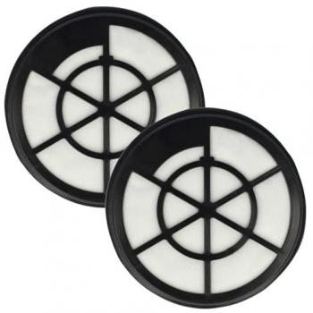 2-Pack Exhaust Filters for Silvercrest SBZBK 850 A1 Vacuum Cleaner
