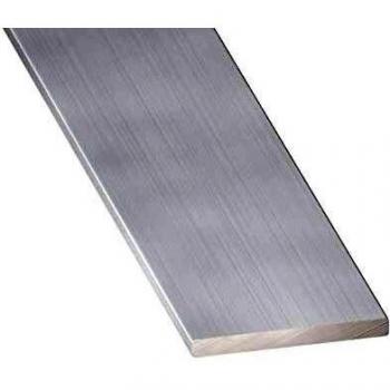 Aluminium Flat Bar Strip – 1 m / 2 m, 10–40 mm, Raw or Anodised